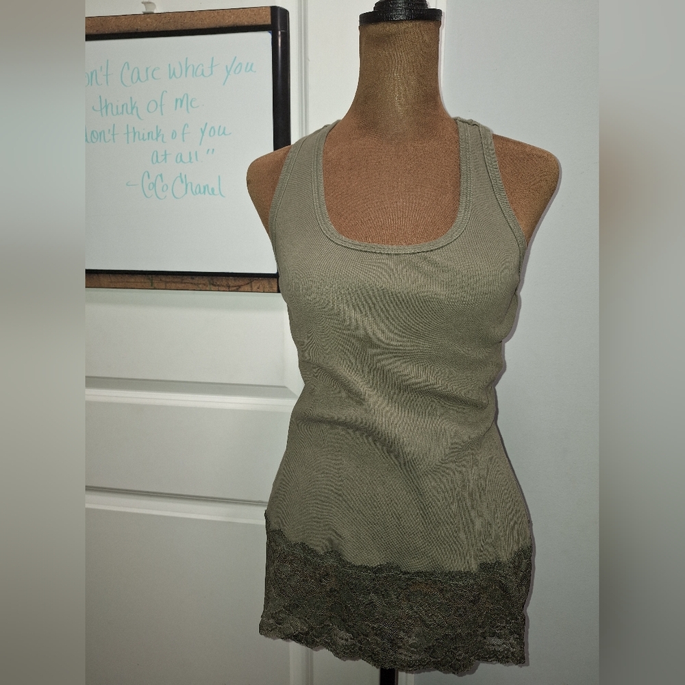 Women's Olive Tank Top